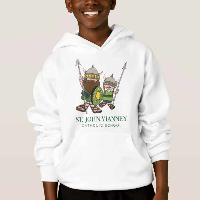 La hoodita de pullover de los chicos de Little Vik (Anverso)