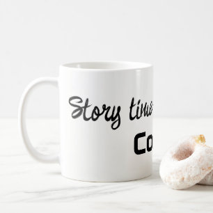 La hora de la historia comienza con tazas de café
