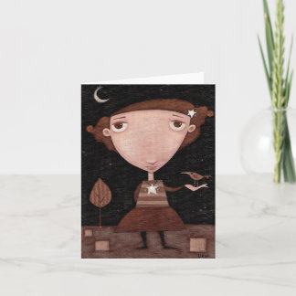 La huésped - tarjeta de nota