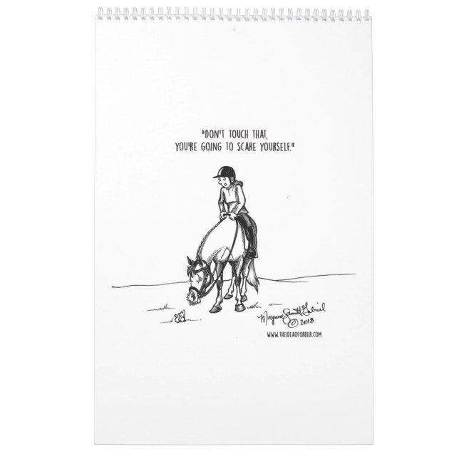 La idea del calendario de pedidos 2020 - Versión d (Reverso)