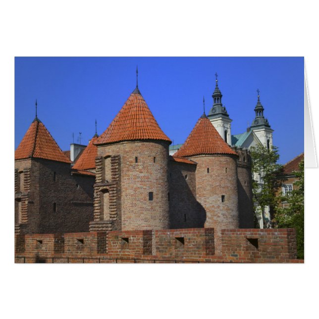 La Iglesia Barbican y Pauline, Varsovia, (Anverso (Horizontal))