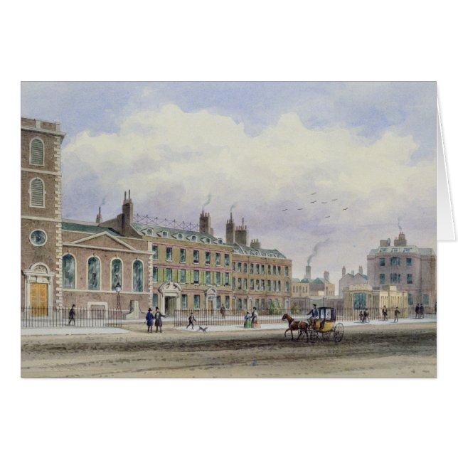 La iglesia de St Thomas, Southwark, Londres (Anverso (Horizontal))