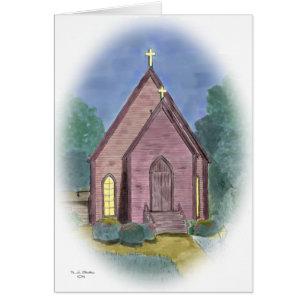 La iglesia episcopal de St Stephen - tarjeta