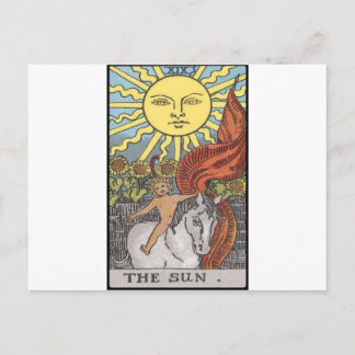 La imagen del tarot de la tarjeta Sun
