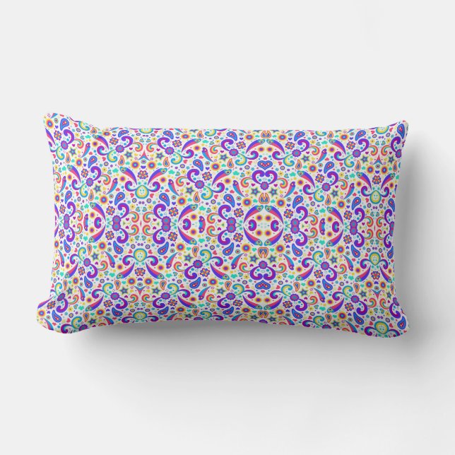 La imagen muestra una almohada rectangular  (Anverso)