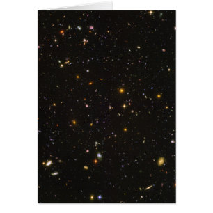 La imagen ultra profunda del espacio del campo de