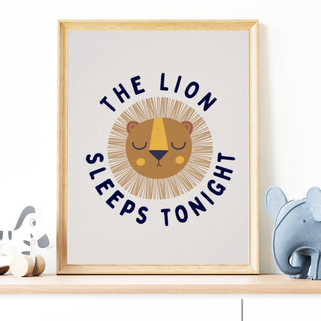 La impresión artística de safari de El León Duerme (Subido por el creador)