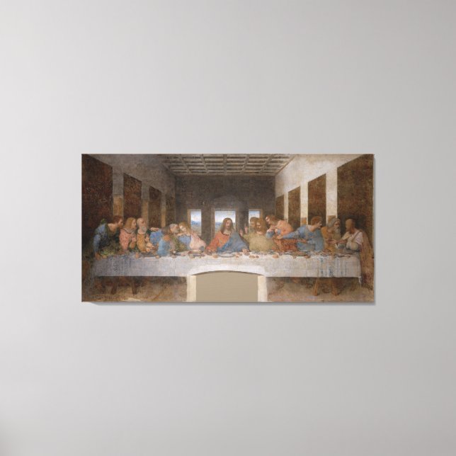 LA IMPRESIÓN DE ARTE DE LORDS SUPPER DA VINCI CANV (Anverso)