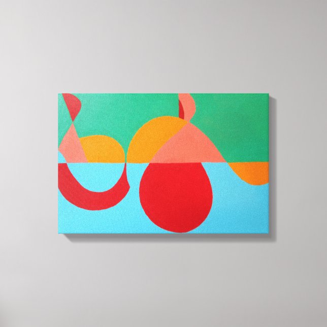 La impresión de arte moderno Clef Orange (Anverso)