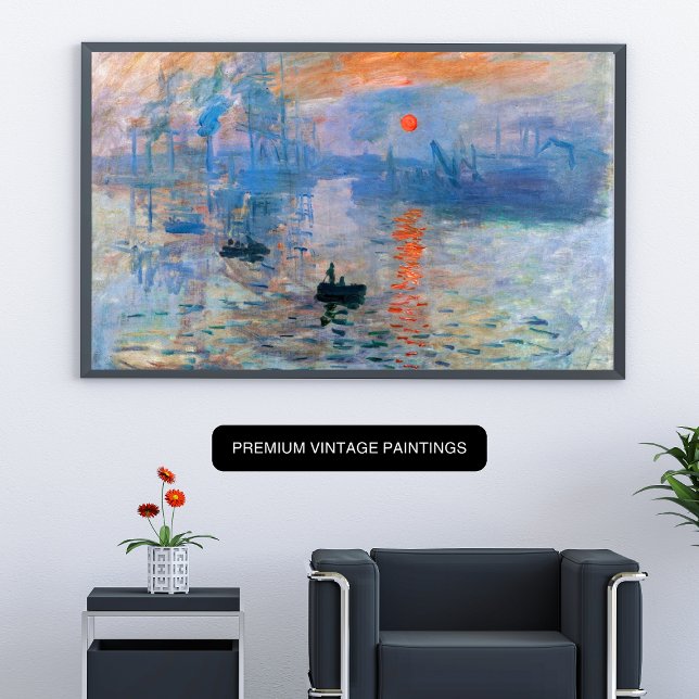 La impresión de Claude Monet, la belleza de un hij (Witnessing the birth of a new day through Monet's eyes, where light and atmosphere merge effortless)