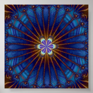 La impresión de flores