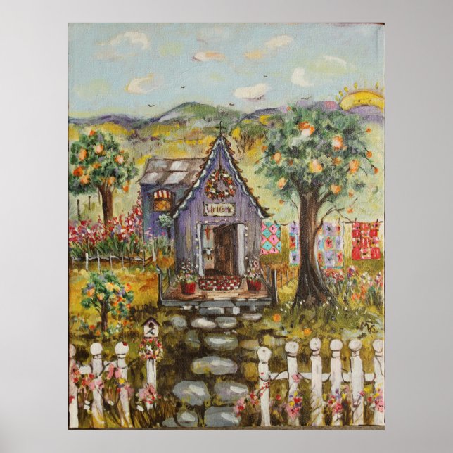 La impresión de la casa de la iglesia (Frente)