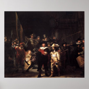 La impresión de la lona de Nightwatch