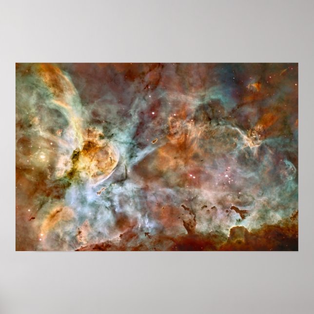 La impresión de la nebulosa Carina (Frente)
