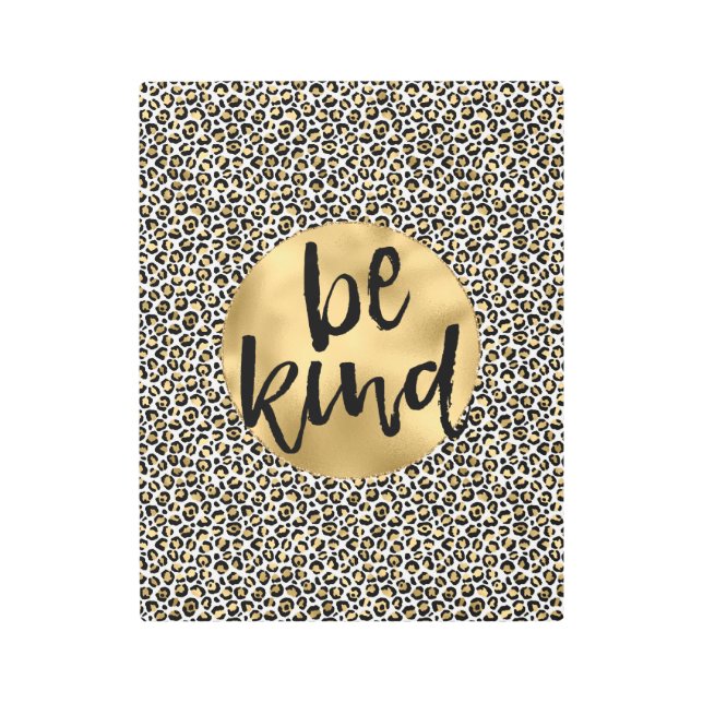 La impresión de Leopardo de oro sea amable (Anverso)