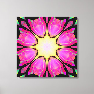 La impresión de lienzo envuelto de estrellas