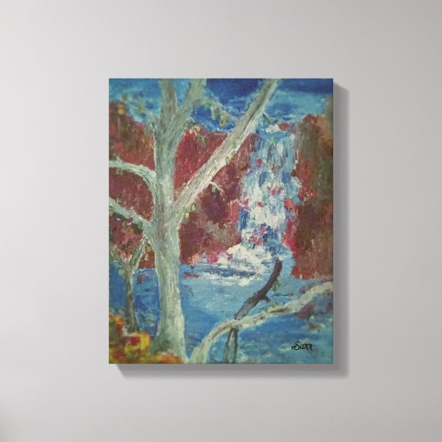 La impresión de lienzos de Keene NH (Anverso)