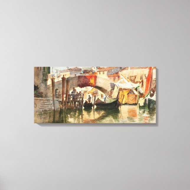 La impresión de lona de Venecia de Roussoff (Anverso)