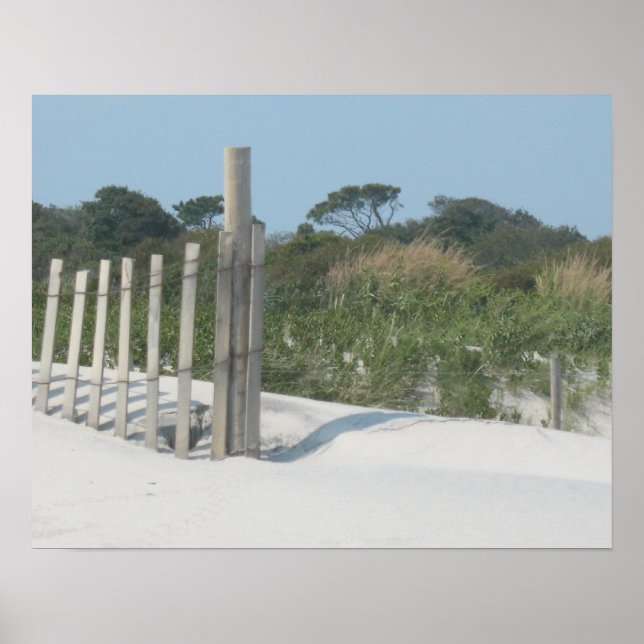 La impresión de los Posters de playa (Frente)