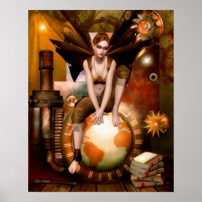 La impresión de Poster/lienzo de Tinker Faerie (Frente)