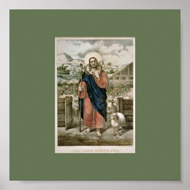 La impresión del buen pastor (Frente)