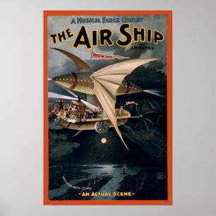 La impresión del dirigible