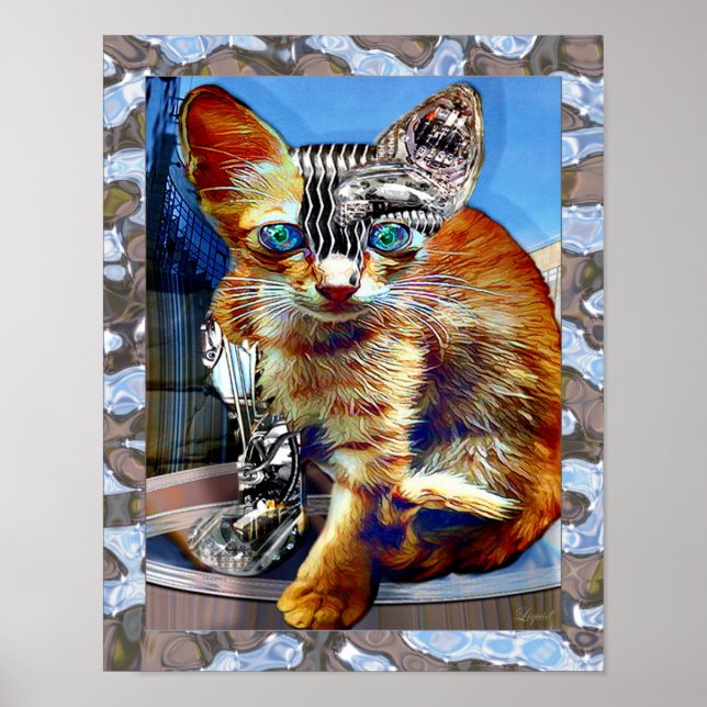 La impresión del gato maestro (Frente)