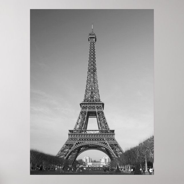 La impresión del Poster de la Torre Eiffel (Frente)