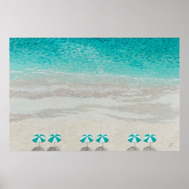 La impresión del Poster de vacaciones - de Just Da (Frente)