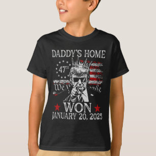La inauguración de la casa de papá Trump, camiseta