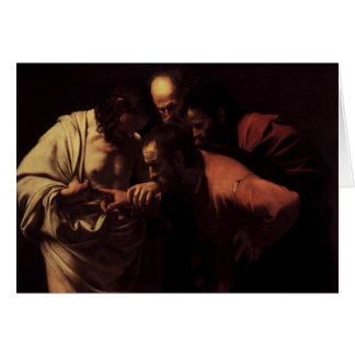 La incredulidad Santo Tomás
