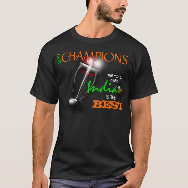 La India 2011 camisetas de los campeones del (Anverso)
