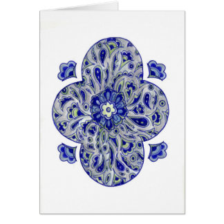 La India azul Paisley