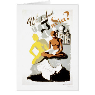 La India Buda Gandhi WPA 1941