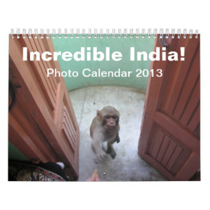 ¡La India increíble! - Calendario 2013 de la fot