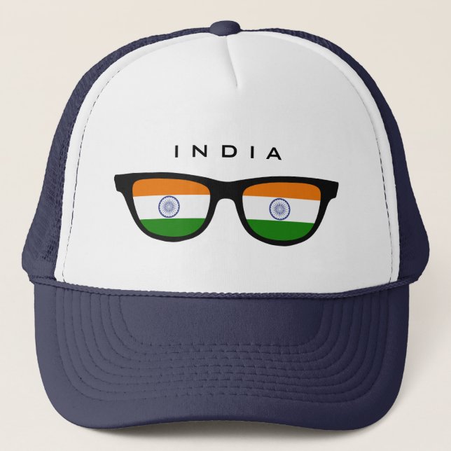 La India sombrea el gorra de encargo (Anverso)