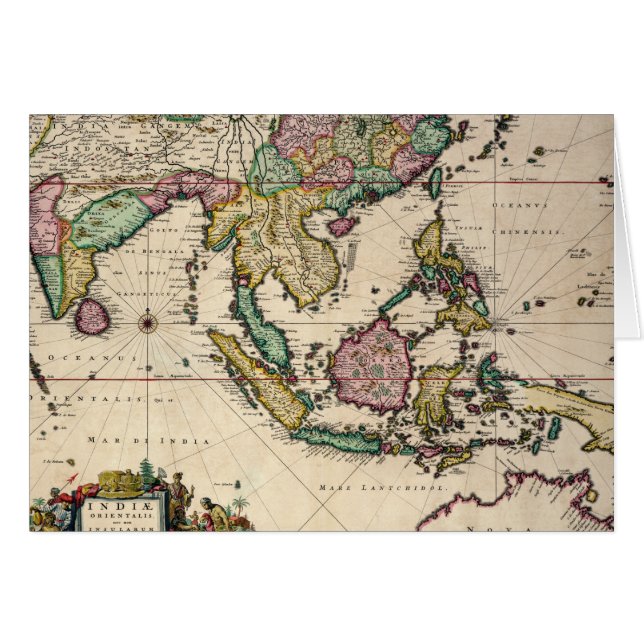 La India y Ceilán a Australia (Anverso (Horizontal))