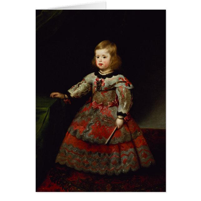 La infanta Maria Margarita de Austria (Frente)