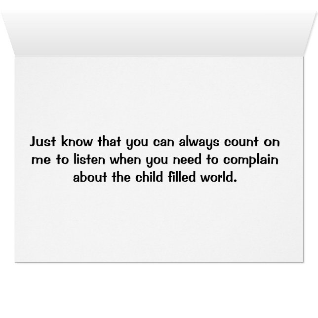 La infertilidad es dura (Adentro Horizontal (Parte inferior))