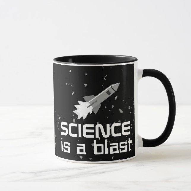 La ingeniería espacial del regalo de la taza de la (Derecha)