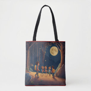 La inocencia de la luna en la bolsa
