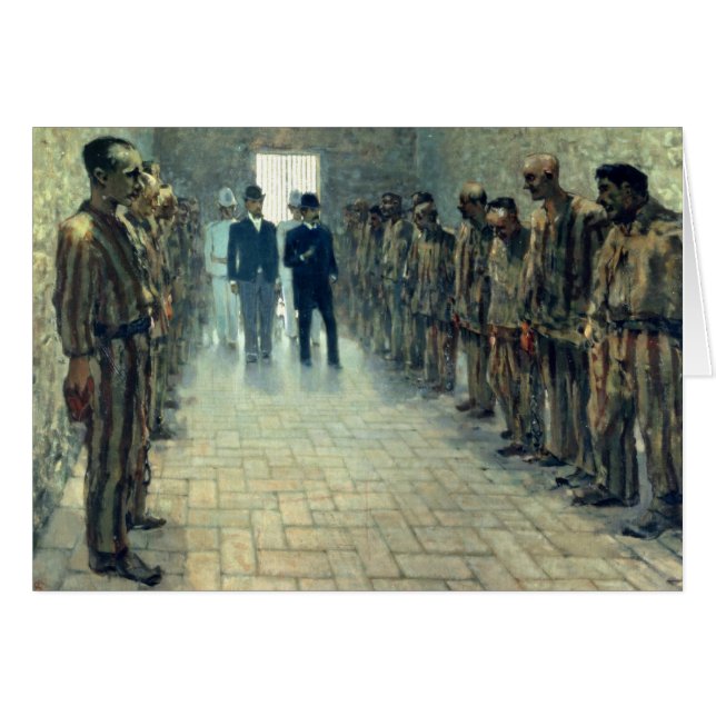 La inspección (aceite en lona) (Anverso (Horizontal))