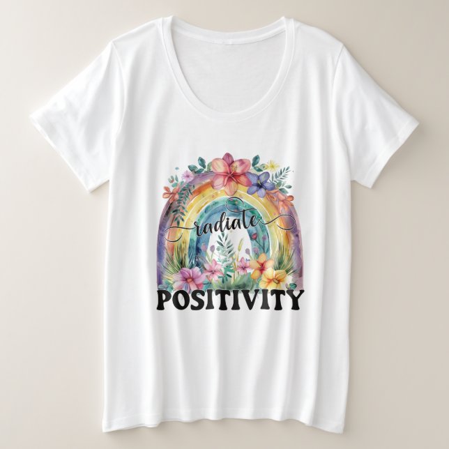 La inspiración irradia positividad palabra arte ar (Anverso del diseño)