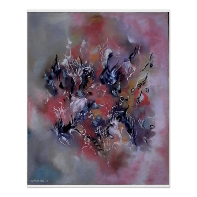 "La intensidad modular". Póster brillante (Anverso)