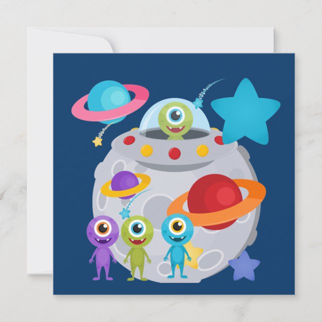 La invasión de Alien (Anverso)