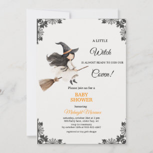 la invitación a Baby Shower de la adorable niñita 