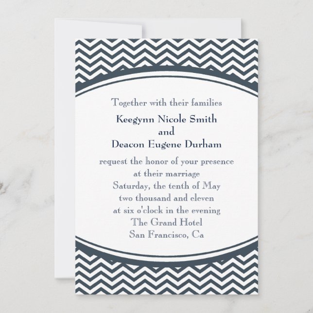 La invitación a Eugene (Anverso)