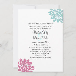 La invitación a la boda de las flores de Lotus 2 (
