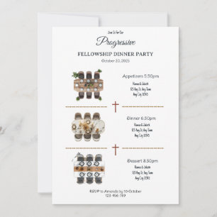 La Invitación a la Cena Progresiva La Fiesta Móvil