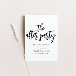La invitación a la fiesta de boda Fiesta